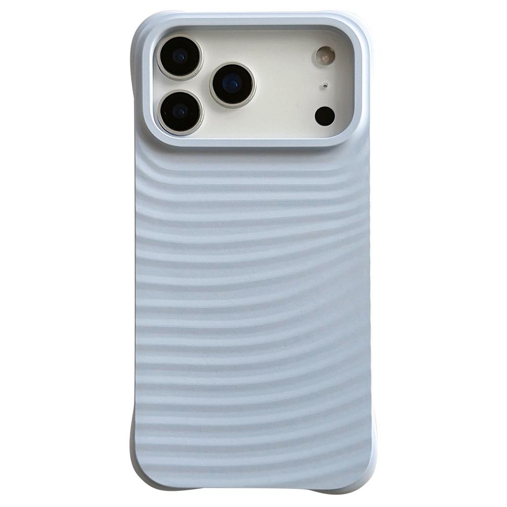Чехол для iPhone 17 Pro Max с рисунком волны, из жидкого силикона, противоударный чехол для телефона