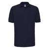 Russell Mens Ripple Collar & Cuff Short Sleeve Polo Shirt