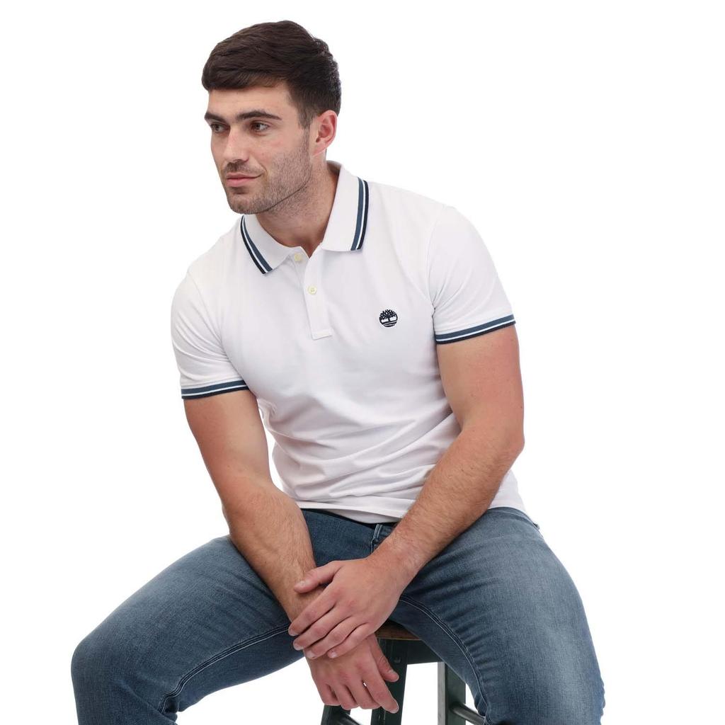 Timberland Unisex Adult Tipped Short-Sleeved Polo Shirt