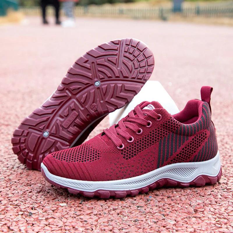 Женские кроссовки для активного отдыха Легкие женские вулканизированные туфли Мягкая подошва Мужская обувь Удобные женские кроссовки Обувь Zapatillas