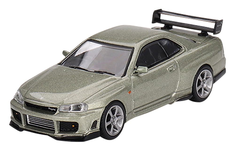 MINI GT Nissan Skyline R34 Tommykaira Millennium Jade Готовый Модель 1/64 GT-R R-z С Правым Рулем