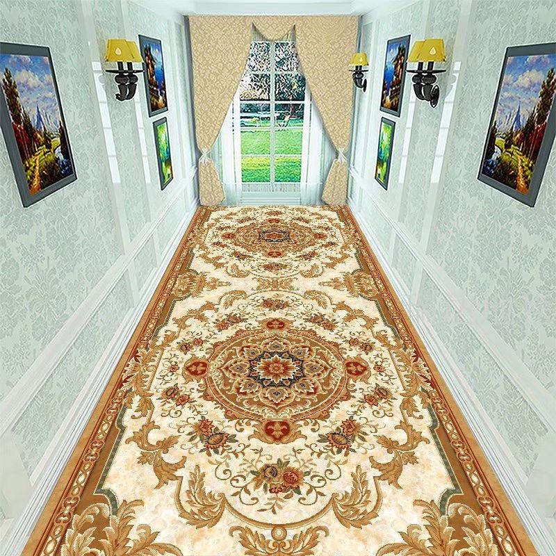 Европейское украшение дома, коврик для гостиной, ковер в ретро этническом стиле, ковер для спальни, прикроватный ковер