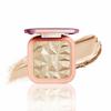 LIANGNISHI Хайлайтер 02 Nude Pink 4 оттенка Матовый и Жемчужный Glow Мелкий Глиттер Хайлайтер для Лица Контуринг Теневая Палитра Макияжа Для Новичков
