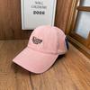 Versatile, not picky, old baseball cap, washed embroidery soft top cap, new men's and women's sun hats in spring and autumn
