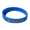 2 шт. Браслет-манжета с флагом Украины для мужчин и женщин, силиконовый, с гравировкой, спортивный, резиновый, на запястье, аксессуары, наручный браслет