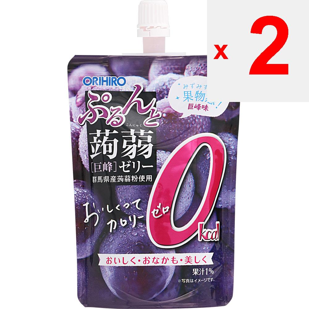 Orihiro Prandu Purunto Konnyaku Jelly Standing Calorie Zero Grape 130 г Другое (проверьте замки, очистители языка и т. д.) Желе Другое (проверить замки, язык c