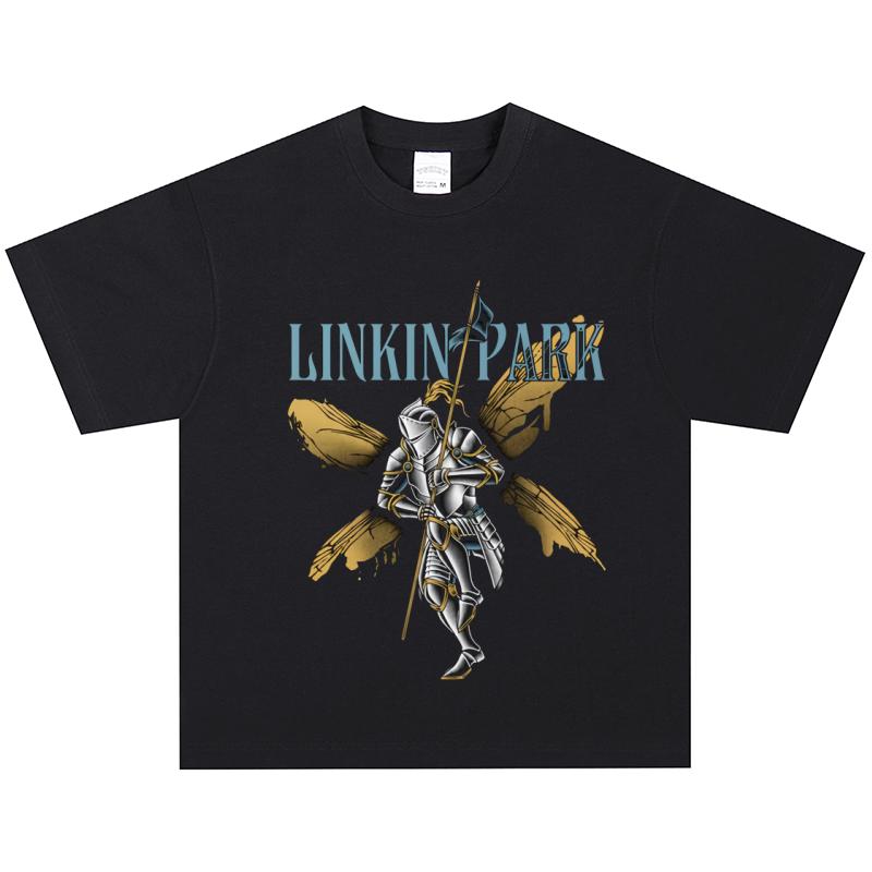 Футболка Linkin Park, Мягкая ткань, Повседневная