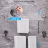 Adjustable Suction Cup Towel Rack Wall Mounted Towel Hanger Bathroom Towel Rack  Bathroom Home