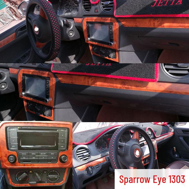 Applicable Carbon Fiber Gear Console Sticker for 2013-2019 Volkswagen Jetta Interior Modification.