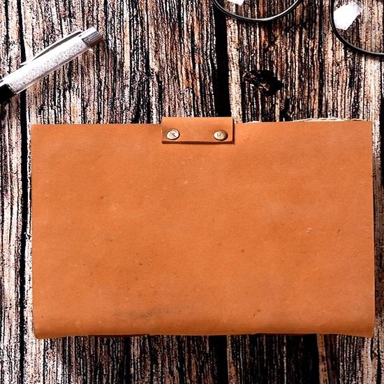 17,78 см Кожаный Тисненый Журнал из Переработанной Бумаги Ручной Работы