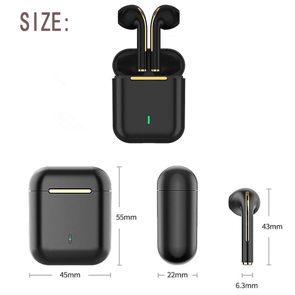 YurKem TWS Bluetooth игровые наушники стерео гарнитура настоящие беспроводные спортивные наушники-вкладыши наушники громкой связи с микрофоном для мобильного телефона