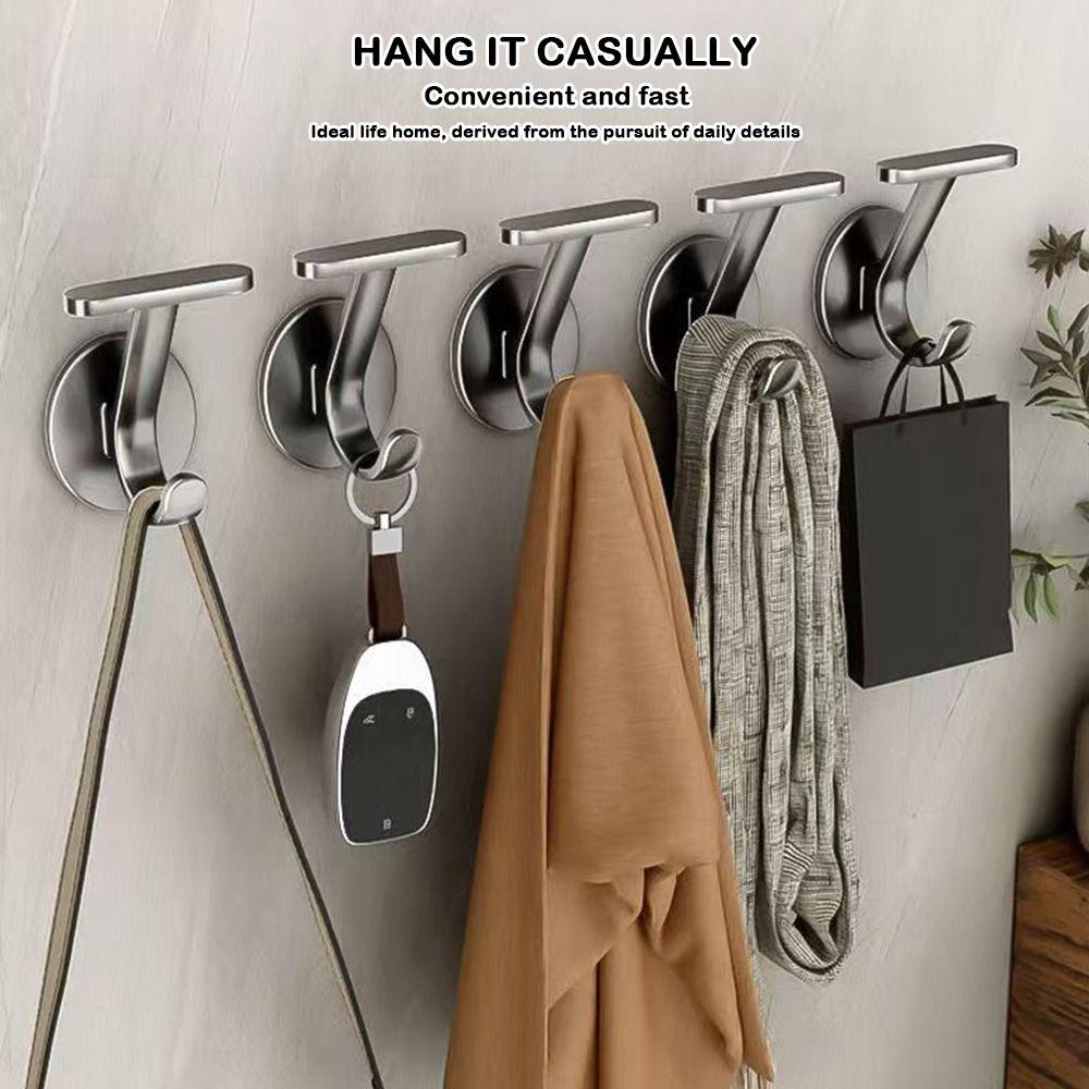 Настенная вешалка для пальто многоцелевой J-образный крючок настенный органайзер крючок для одежды шляпа ванная комната кухня