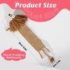 3D Book Clip DIY Crochet Knitting Bookmark Page Holder Clip Book Support