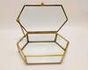 Jewelry Box Gold ornament holder Vanity Box (Gold) Makeup, Jewellery Vanity Box (Gold)