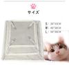 CaanDyy Cat Hammock Plain Bed Gauge Fluffy Summer Winter Dual Use Nap Pet Cat Bed Cat Hammock White S Size