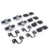 4 Set Car Door Lock Stabilizer Protector Lock Buckle Cover Fit  For Subaru All S