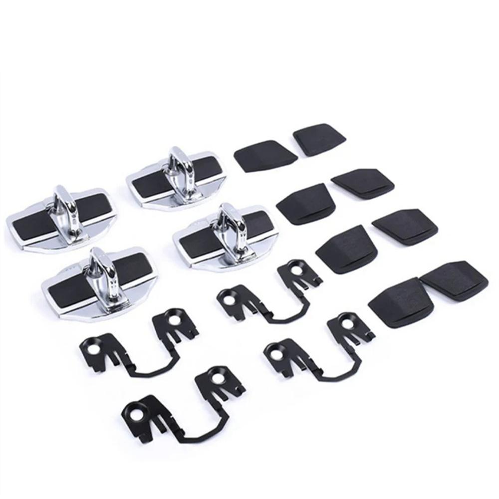 4 Set Car Door Lock Stabilizer Protector Lock Buckle Cover Fit  For Subaru All S