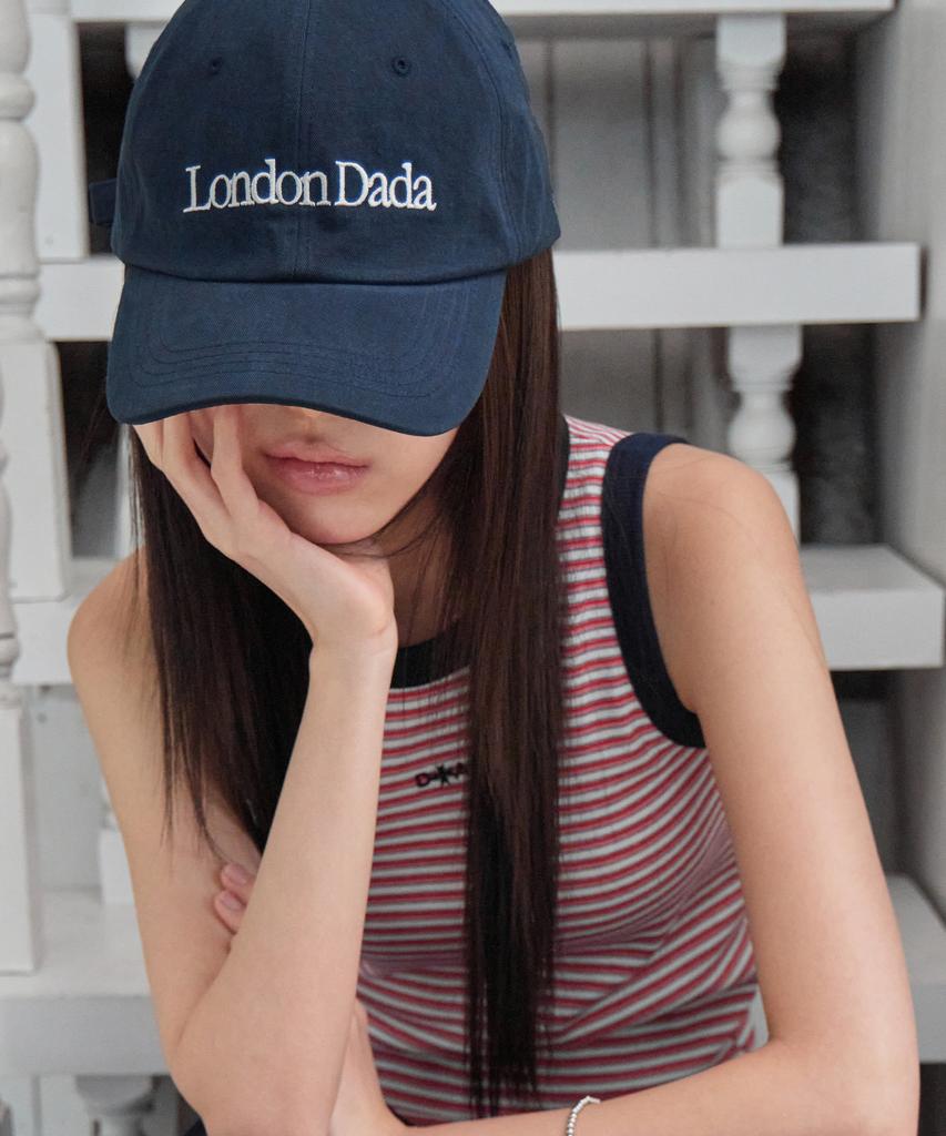 Кепка-бейсболка Leondeondada Londondada Classic, Темно-синяя