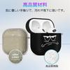 AirPods 4 Case 4th Generation Cool Black Cover with Keychain Big Angry Eyes Cute Touch Me Cartoon Shockproof Airpods 4th Generation Cover Gift for Men