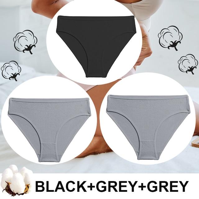 FINETOO 3 шт./лот, женские трусики с высокой талией, бесшовные трусики, нижнее белье, хлопковые трусы, сексуальное женское белье, женское нижнее белье