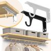 Heavy Duty Closet Shelf Bracket Sturdy Triangle Metal Bracket Wall Mount Hanger  Garden