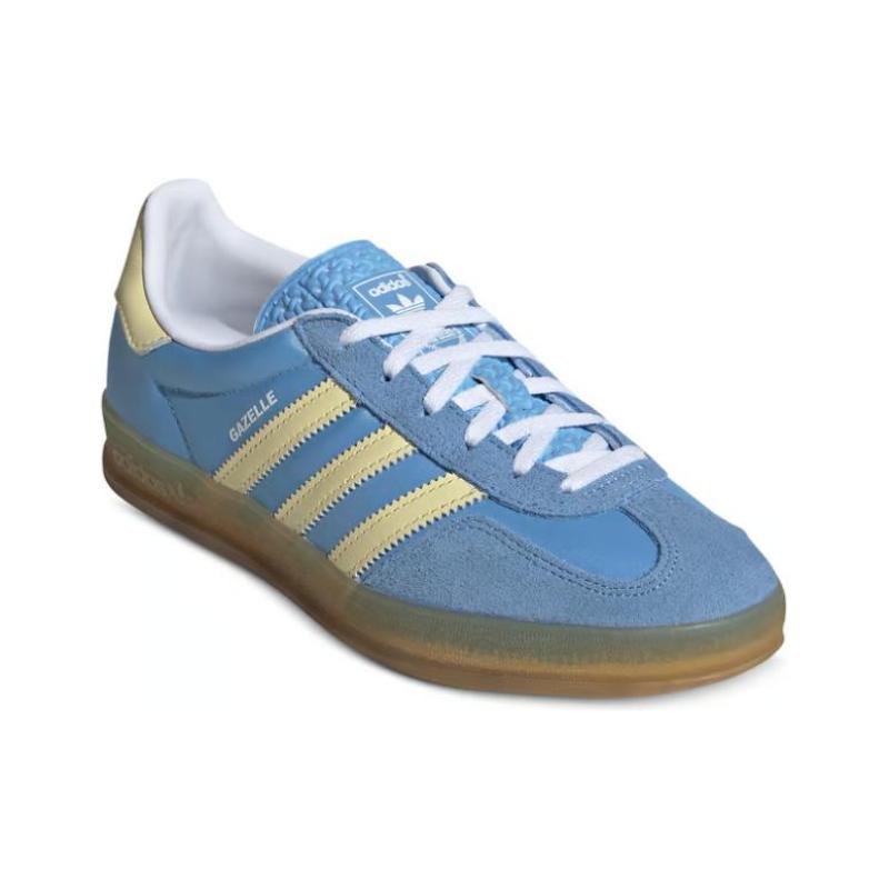 adidas Женские кроссовки Gazelle Indoor 'Blue Burst Yellow' IE2960