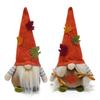 Autumn Themed No Face Gnomes Statue Handcraft Plushes Doll Craft For Thanksgiving Halloween Christmas Décorations