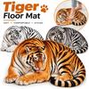 Non Slip Tiger Floor Mat 3D Special-shaped Animal Shape Mat Creative Bath Mat  Home Decor