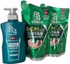 Kao 8x4 Men Medicated Body Wash Eucalyptus Herb Scent 400ml Refill 300ml X 2 [Bulk Purchase] +