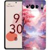 Розовые Весенние Вишневые Цветы Чехол для Телефона для Google Pixel 8 7 6 7A 6A Pro 5G Ударопрочный Силиконовый Мягкий 9 Pro XL 8 Pro 5G Корпус