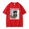 Футболка Playboi Carti Cute Cat Meme Funny Narcissist Opium для мужчин и женщин, модная футболка в стиле хип-хоп, повседневные футболки, женская одежда