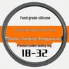 Силиконовое уплотнительное кольцо для скороварки из нержавеющей стали