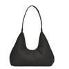 Elegant French Underarm Bag Solid Color Texture Handbag Shoulder Bag PU Hobo Bag  Party