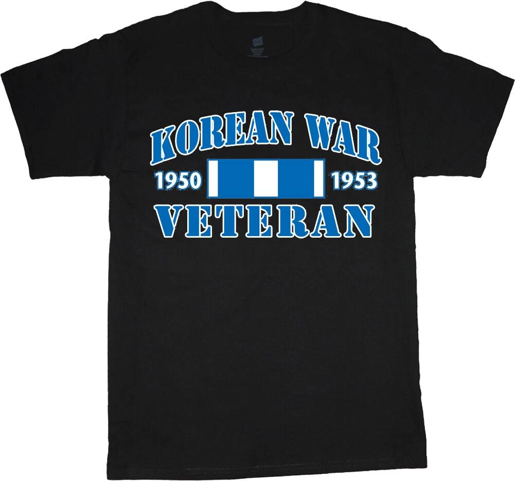 Korean War Veteran T-shirt Mens Graphic Tee Clothing Apparel
