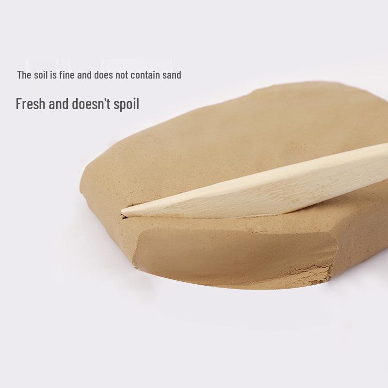 Мягкая самозатвердевающая фарфоровая глина, 500 г - Идеально подходит для детской лепки на гончарных кругах, высокобелая глина для ручной лепки, не требующая обжига