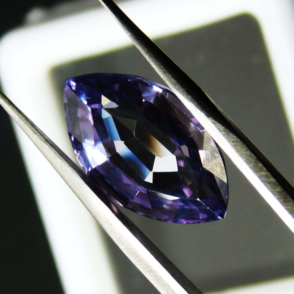 Certified Natural Color Change Alexandrite 6.40 Ct Marquise Fabulous Gemstone