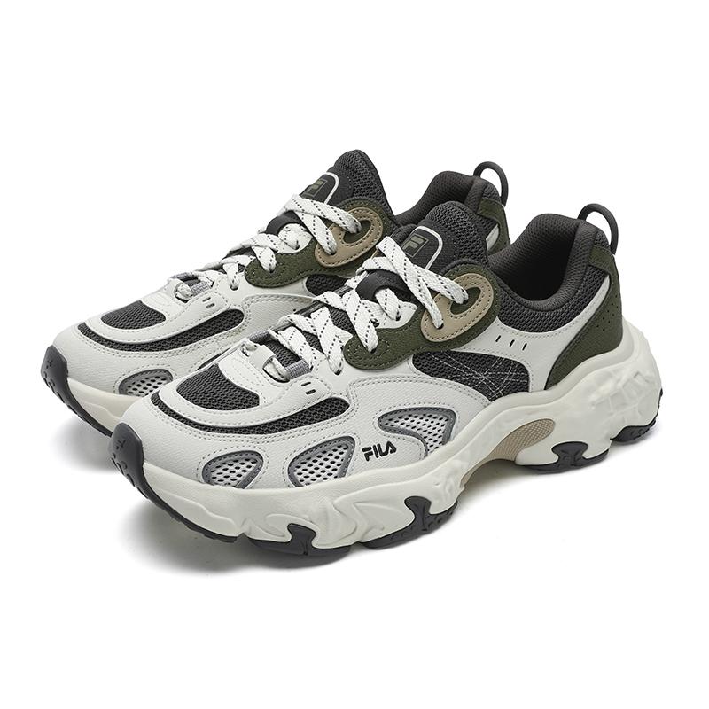 Fila Tornado Повседневная Удобная Универсальная Спортивная Обувь Мужские Кроссовки Белый Серый F12M532154FTB