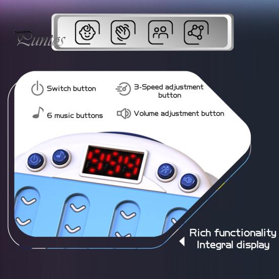 Игровая консоль Fast Push Rhythm Master со светодиодной подсветкой, электронная портативная музыкальная игрушка для снятия стресса, для детей и взрослых, интерактивная игра Beat Matching