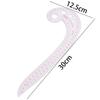 Transparent Plastic Pattern Making Spline Design French Curve Ruler Measure Ruler Sewing Tool