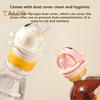 Silicone Water Bottle Straw Lid BPA-Free Water Cup Converter Cartoon Anti-Choking Baby Straw Cap Detachable Universal Straw Cap for Kids Drinking