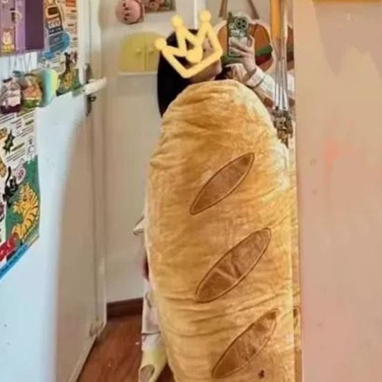 Подушка-багет Мягкая плюшевая игрушка в виде хлеба Забавная подушка в форме багета Рождественский подарок для девочек и мальчиков Для использования на диване, кровати