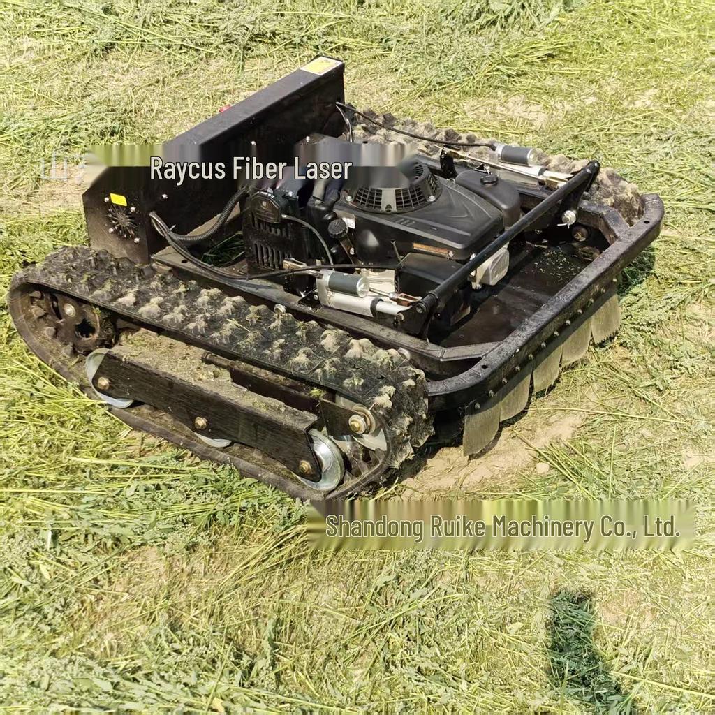 Remote Control Crawler Mower for Vietnam: Agricultural Lawn Mulching & Weeding Robot