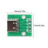 10 ШТ. 5 ШТ. 1 ШТ. Плата-расширитель USB Type-C Серийный Базовый Расширитель Разъем Типа Female Плата-конвертер PCB с Рядным Контактом
