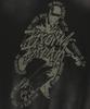 Brownbreath Crush Tag Грязная Толстовка на Молнии - Черная