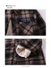 Boys' Fleece-Lined Long-Sleeve Winter Shirt 2025: Fashionable Japanese and Korean Style for Children