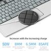 NEW 50W Qi Wireless Charger Fast Charging Pad for All Qi Standard iPhone Samsung Huawei Xiaomi Android Mobile Phone
