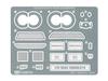 Tamiya Detail Up Parts Series Nissan Etched Parts Set Пластиковые детали для модели 12623 1/24 No.23 GT-R