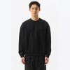 Customellow Black Graphic Sweatshirt Black Cwtas25115bkx
