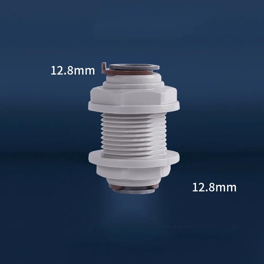 Фитинг 3/8" 1/2" НАР. ДИАМ. X 3/8" ТРУБКА Прямой Угольник Тройник POM Быстроразъемное Соединение для Аквариума RO Фильтра Воды Системы Обратного Осмоса