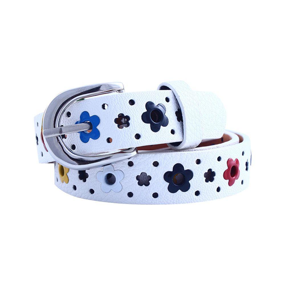 Dress Decoration Fashionable Colorful Waistband Faux Leather Belt Waist Belt Kids Belt